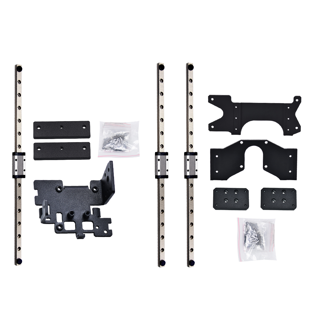 3D Printing Guide - Zestaw podwójnych liniowych prowadnic osi Y