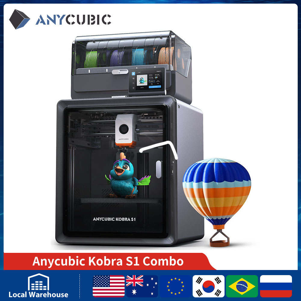 3D Printing Online Service - Anycubic Kobra S1 Combo Wielokolorowa Drukarka