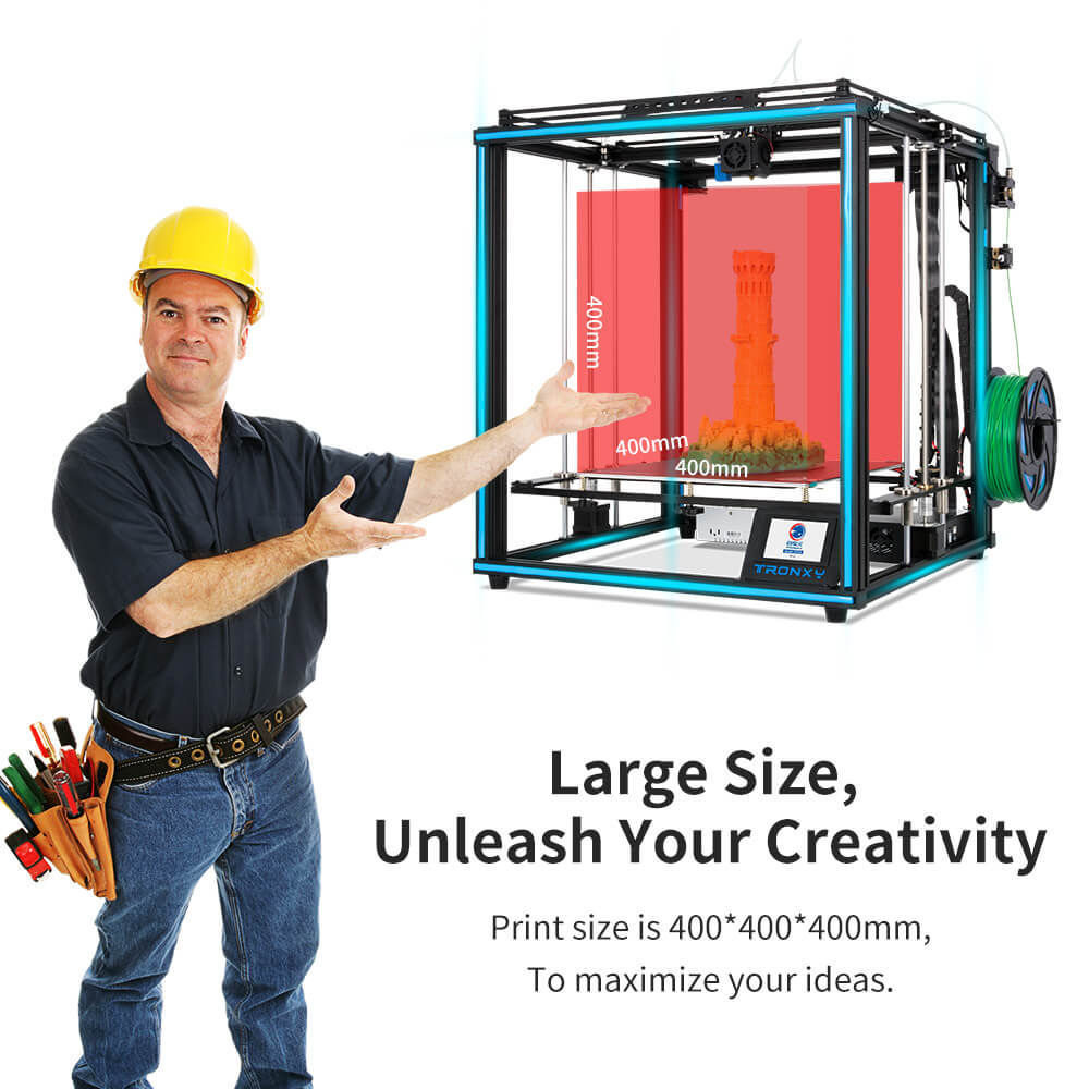 3D Printing Online Service - Tronxy X5SA Drukarka 3D Rozmiar Druku