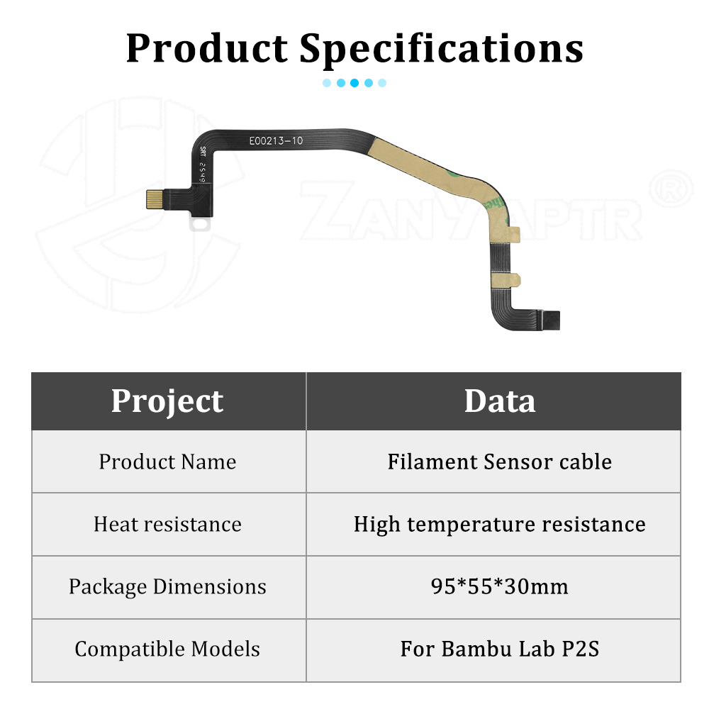 Kabel czujnika wykrywania fila – 3D Printing Bambu Lab recenzja i cena