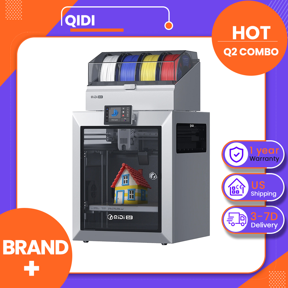 Drukarka 3D QIDI Q2 Combo, wys – 3D Printing Online Service recenzja i cena